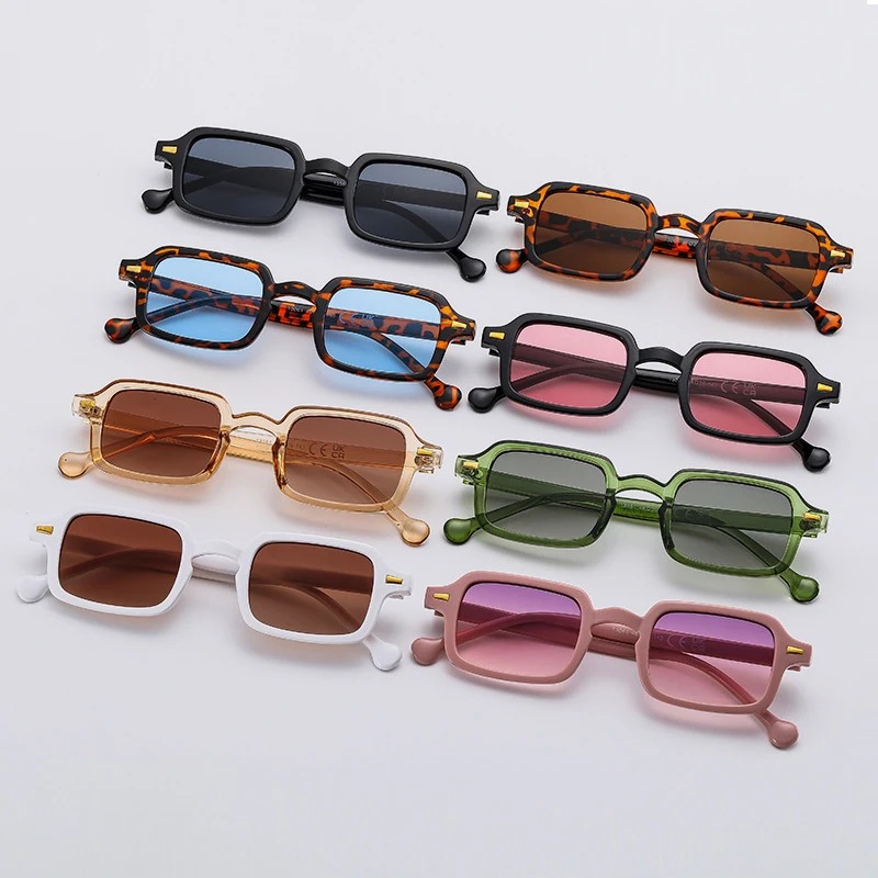 Vintage Fashion Luxury - Luxurious Rectangle Sunglasses Women Vintage Brand