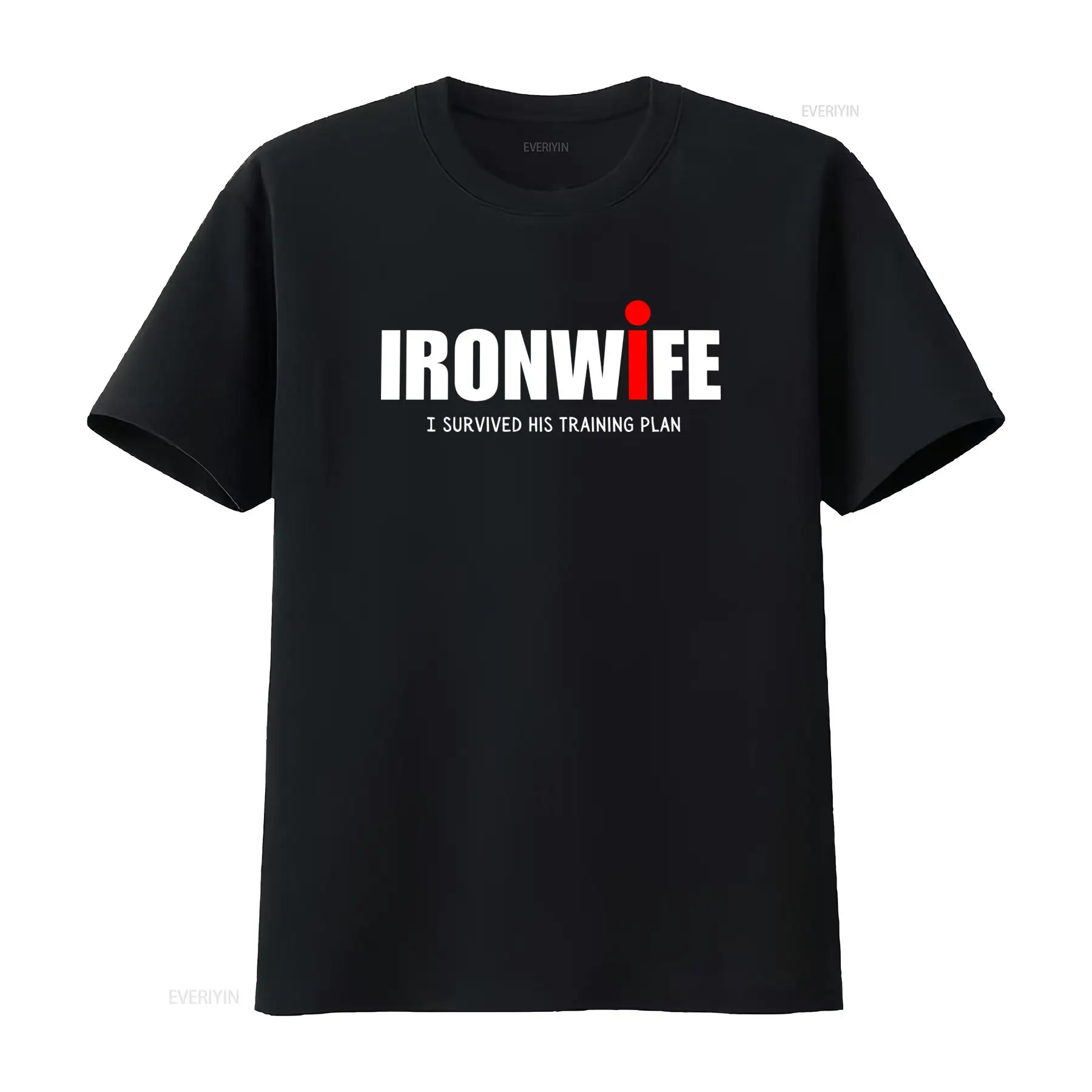Vintage Fashion T Shirts - Ironwife T Shirt Triathlon Support for