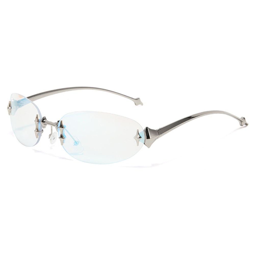 Vintage Fashion Y2K - Personality Y2K Style Frameless Sunglasses UV