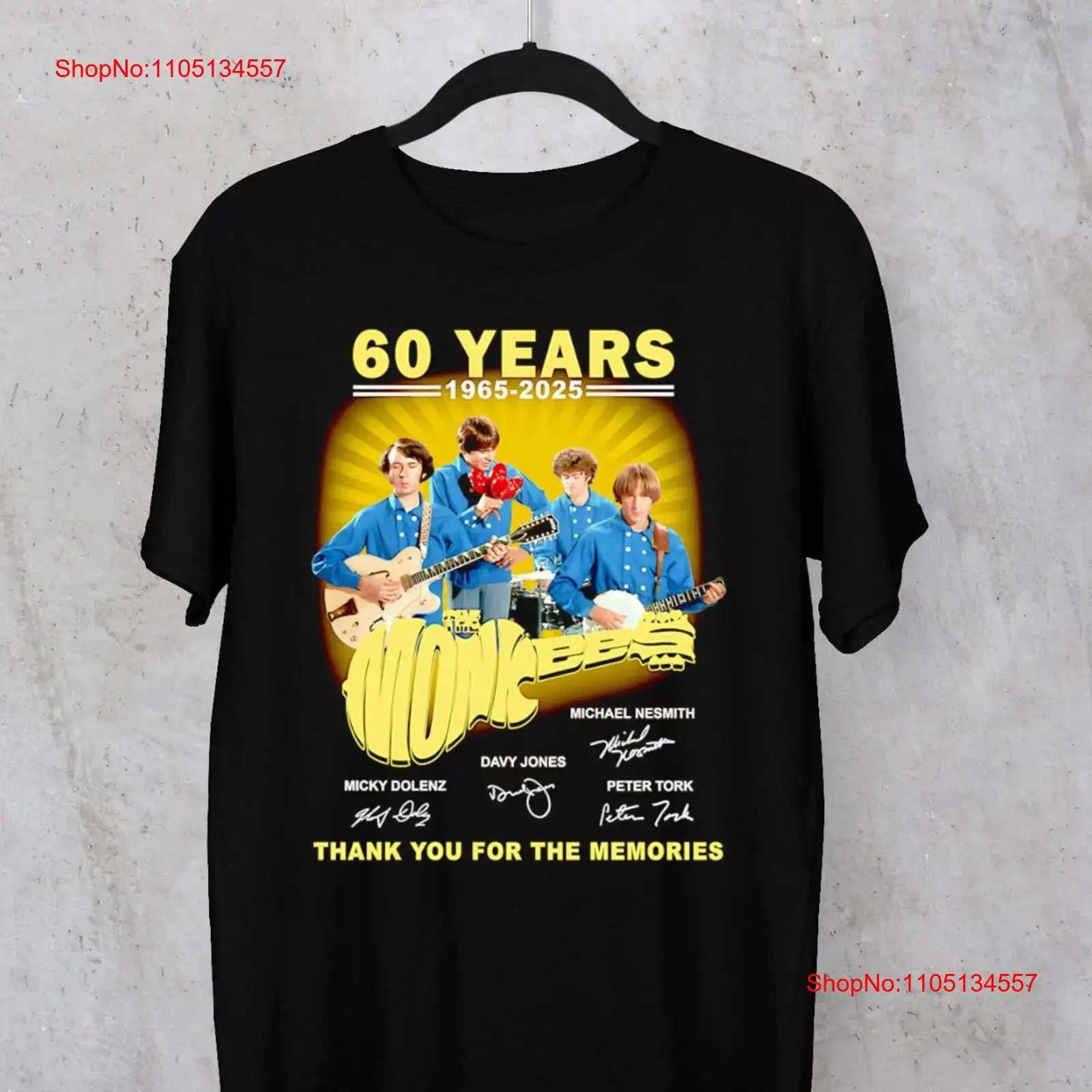 Vintage Fashion T Shirts - HOT NEW The Monkees band 60th
