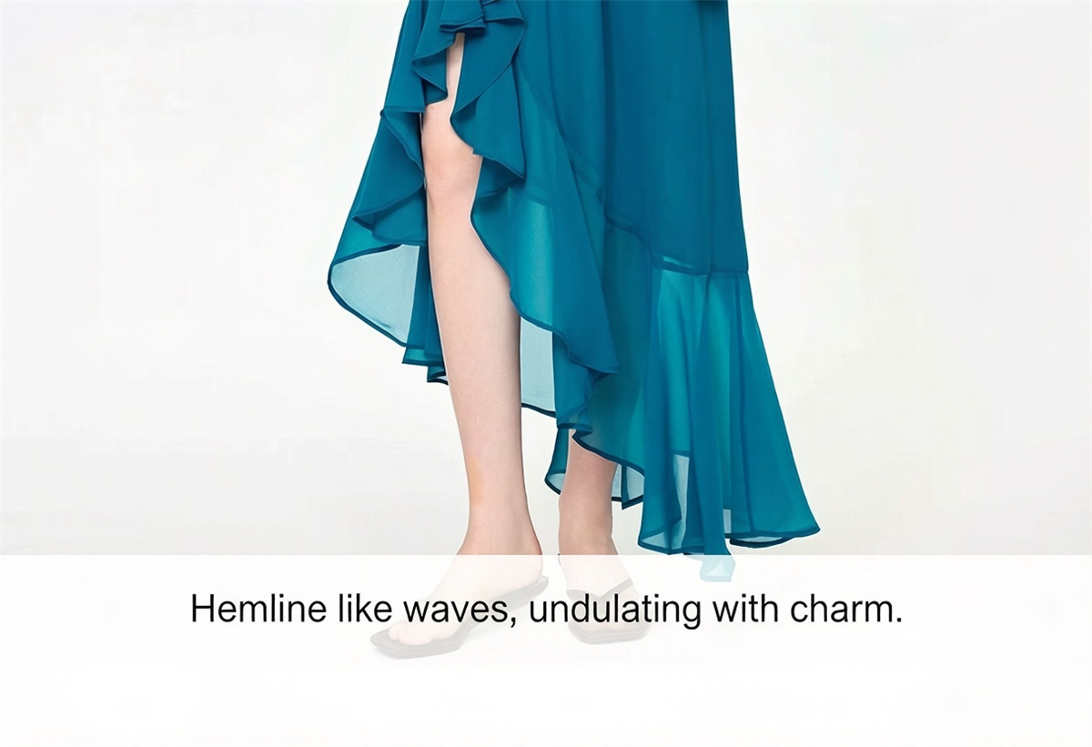 Fashion Irregular Fishtail Chi - Vintage Fashion Luxury recension och pris