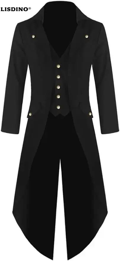Mens Steampunk Gothic Jacket V - Vintage Fashion Jacket recension och pris