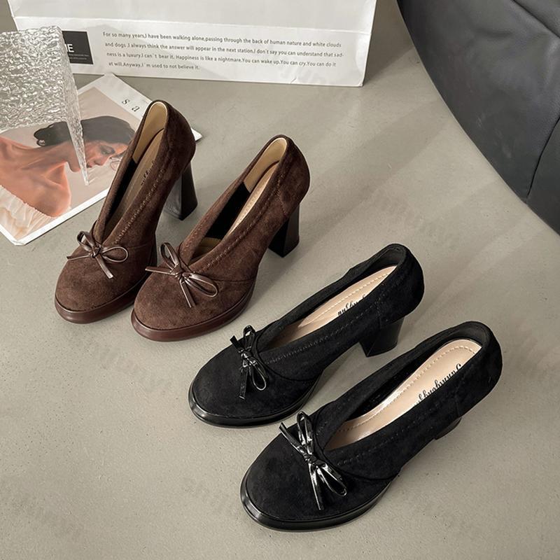Women's High Heels 2025 Spring - Vintage Fashion Luxury recension och pris