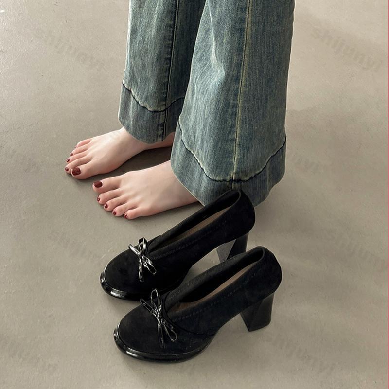 Women's High Heels 2025 Spring - Vintage Fashion Luxury recension och pris