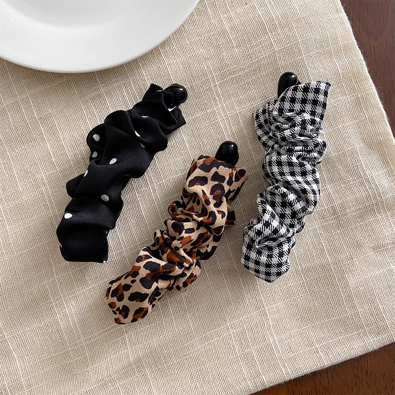 Vintage Leopard Print Dot Plai - Vintage Fashion Ornaments recension och pris
