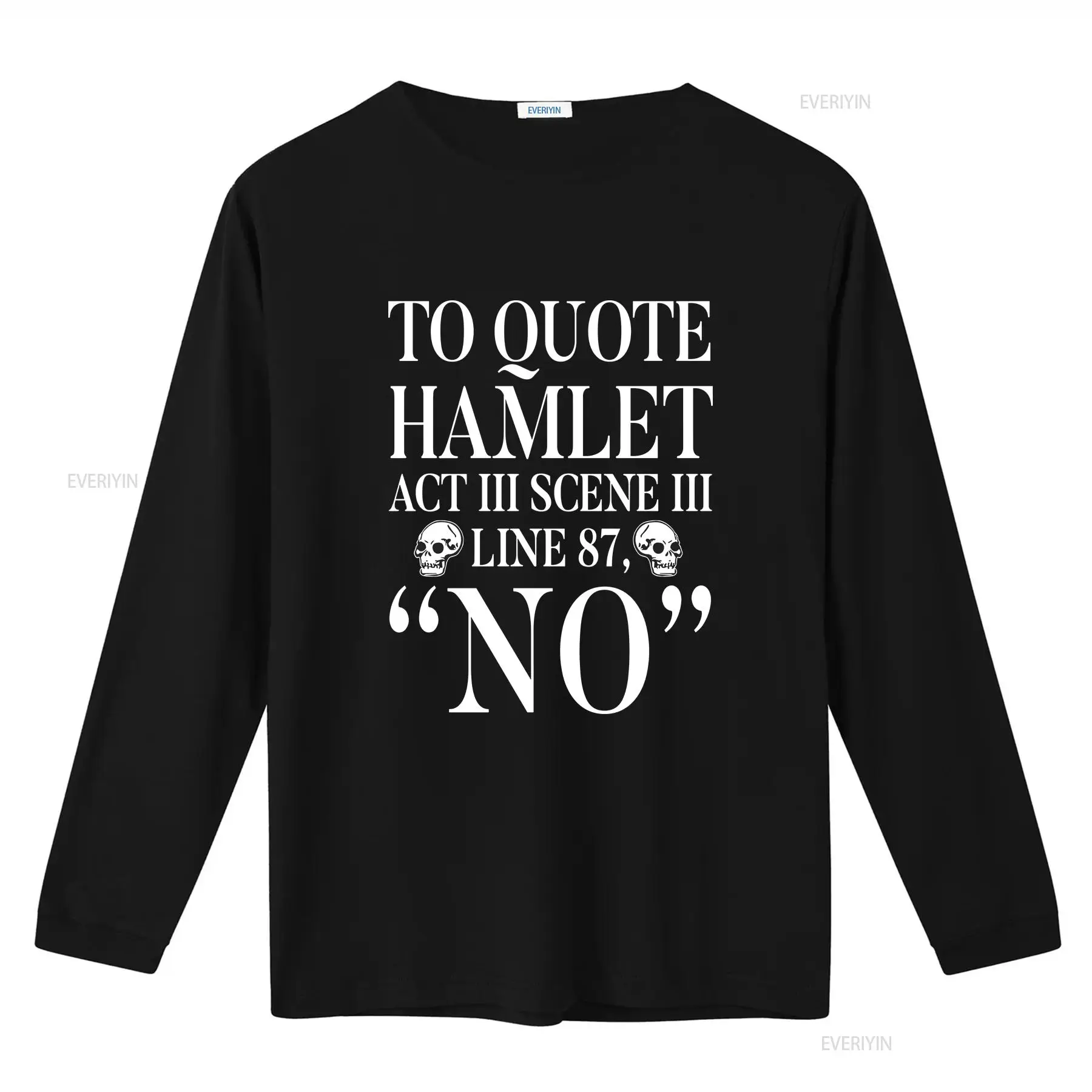 To Quote Hamlet T Shirt Shakes - Vintage Fashion Quotes Short recension och pris
