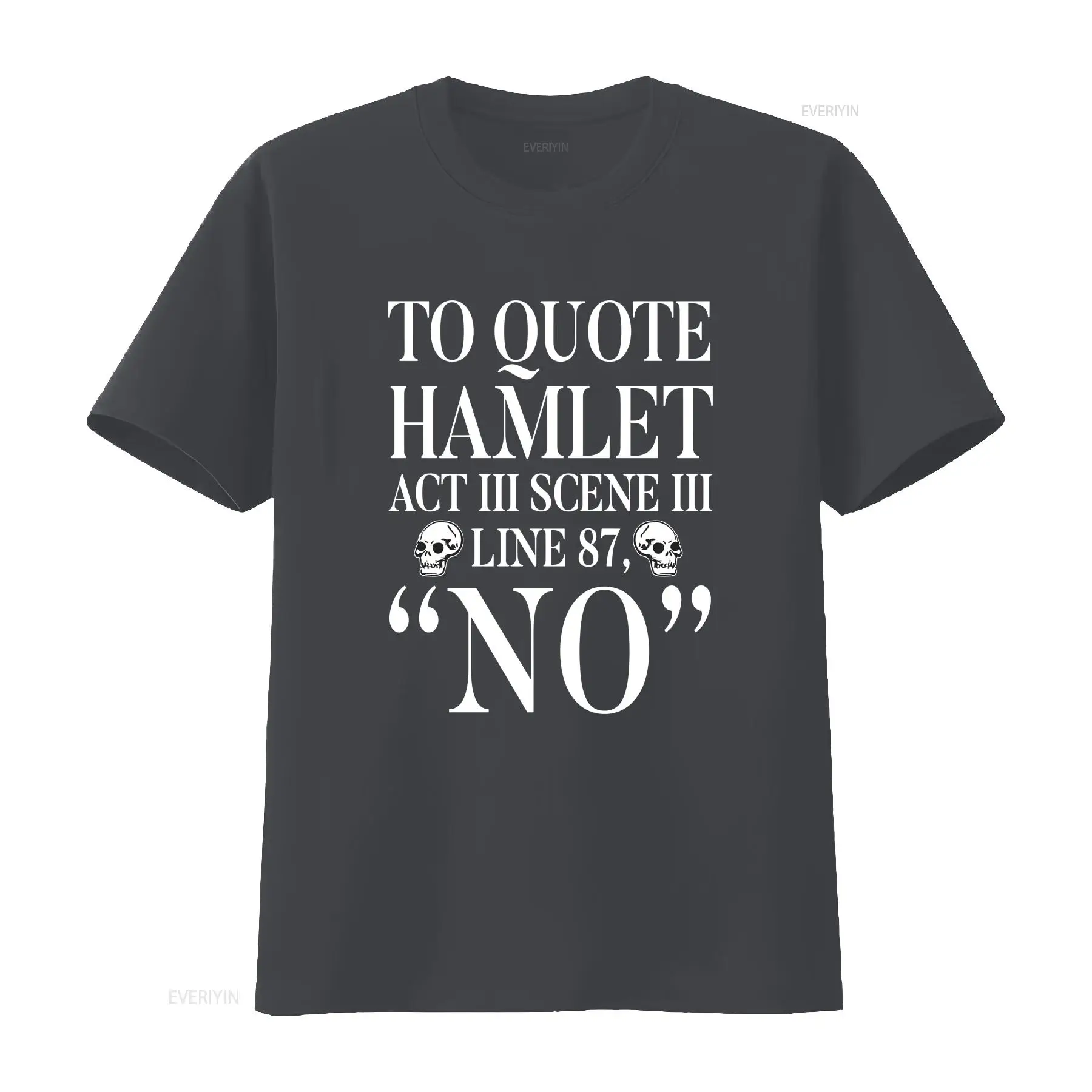 To Quote Hamlet T Shirt Shakes - Vintage Fashion Quotes Short recension och pris
