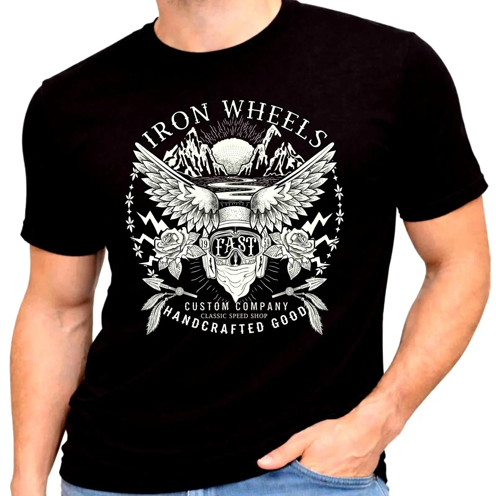 Iron Wheels Fast Motorcycle Wi - Vintage Fashion Wheel recension och pris