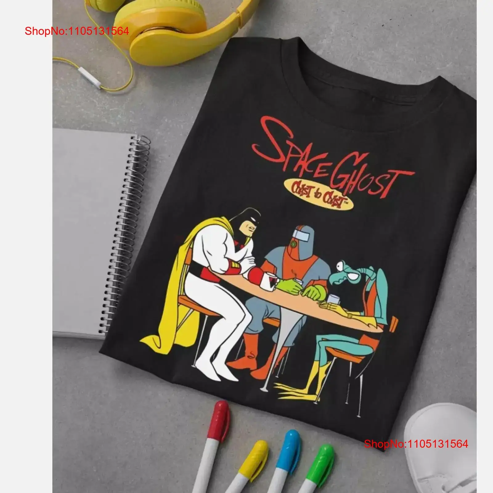 HOT NEW Space Ghost Coast to c - Vintage Fashion T Shirts recension och pris