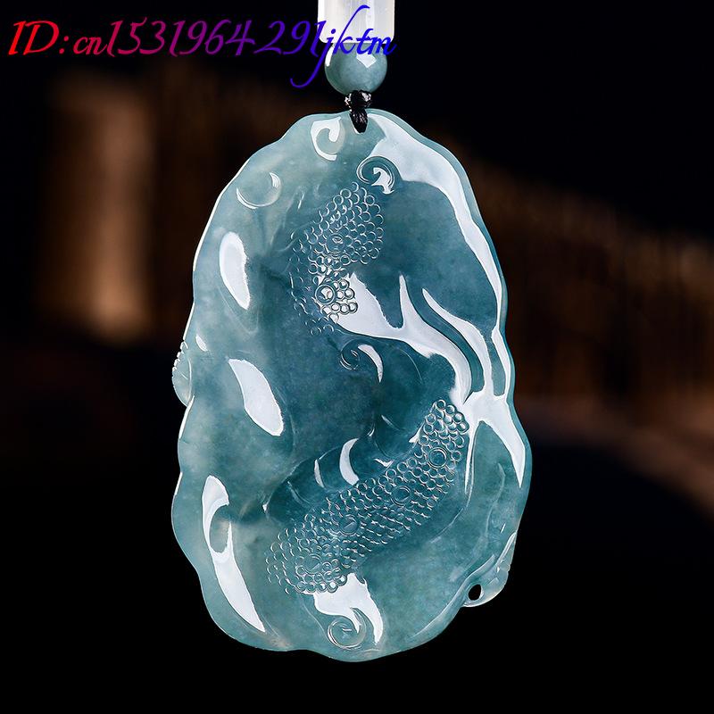Natural Burmese Jadeite Dragon - Vintage Fashion Luxury recension och pris