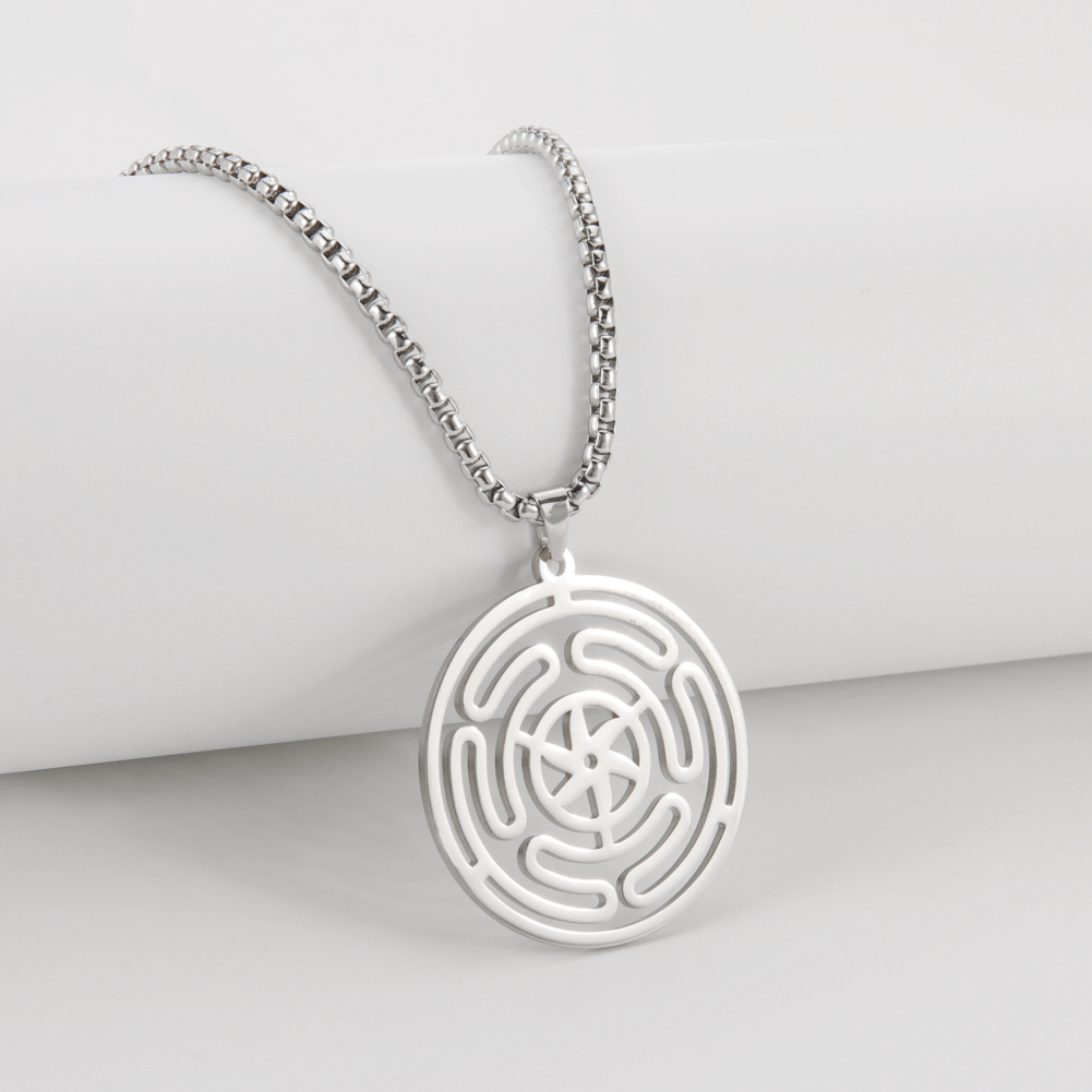 Hekate Goddess Wheel Chain Nec - Vintage Fashion Wheel recension och pris