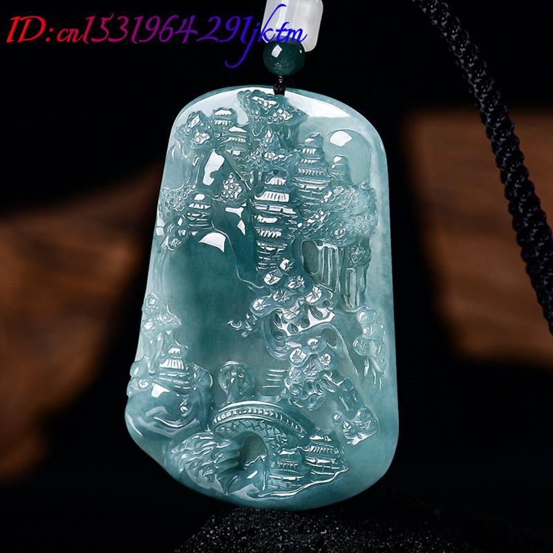 Natural Burmese Jadeite Scener - Vintage Fashion Luxury recension och pris