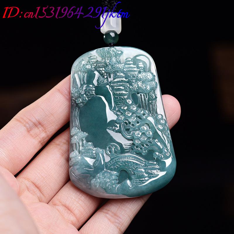 Natural Burmese Jadeite Scener - Vintage Fashion Luxury recension och pris