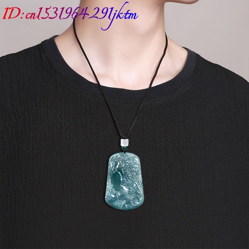 Natural Burmese Jadeite Scener - Vintage Fashion Luxury recension och pris