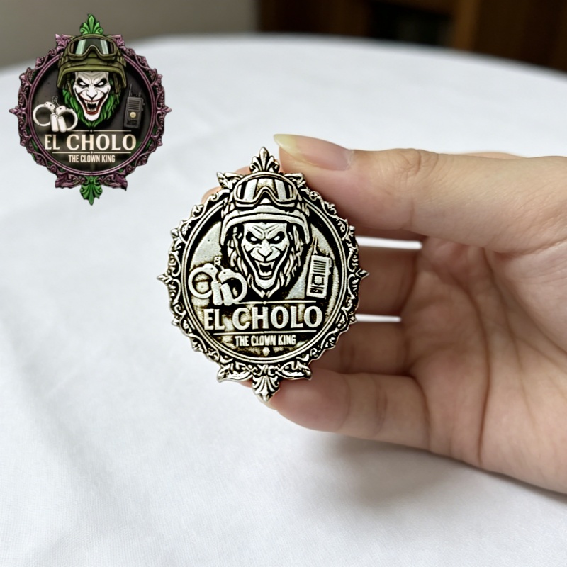 Custom Clown Logo Brooch Perso - Vintage Fashion Jacket recension och pris