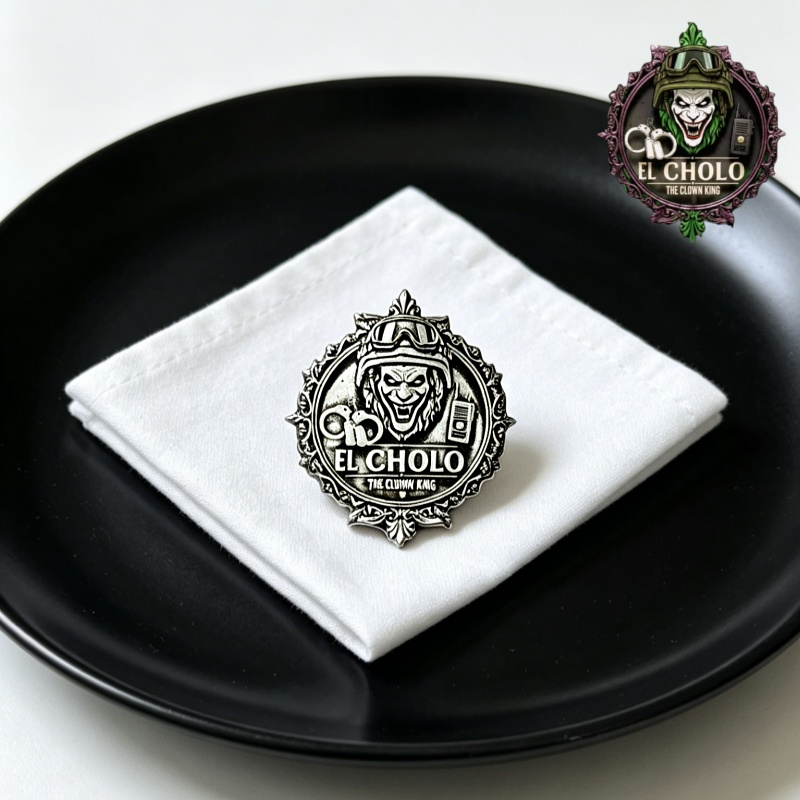 Custom Clown Logo Brooch Perso - Vintage Fashion Jacket recension och pris