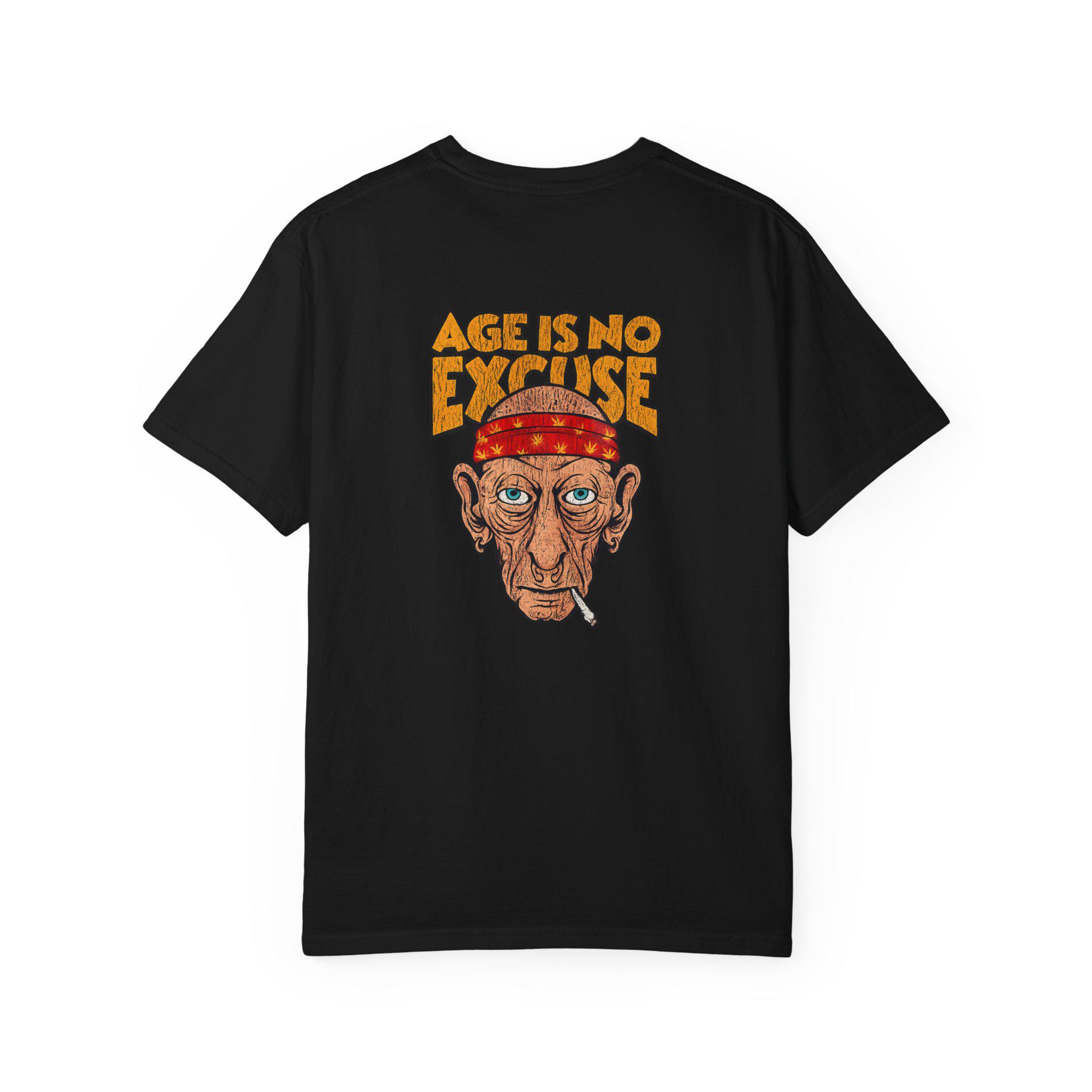 Age Is No Excuse Graphic Tee,  - Vintage Fashion Illustrations recension och pris