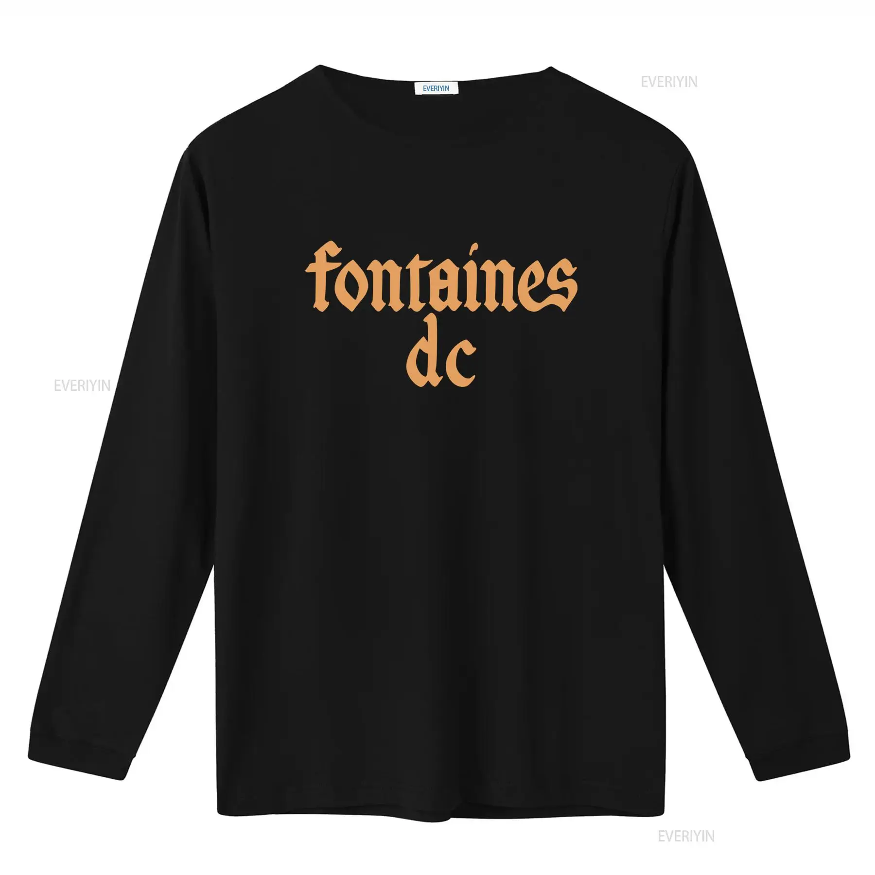 Fontaines D C 'Gothic Logo' Bl - Vintage Fashion T Shirts recension och pris