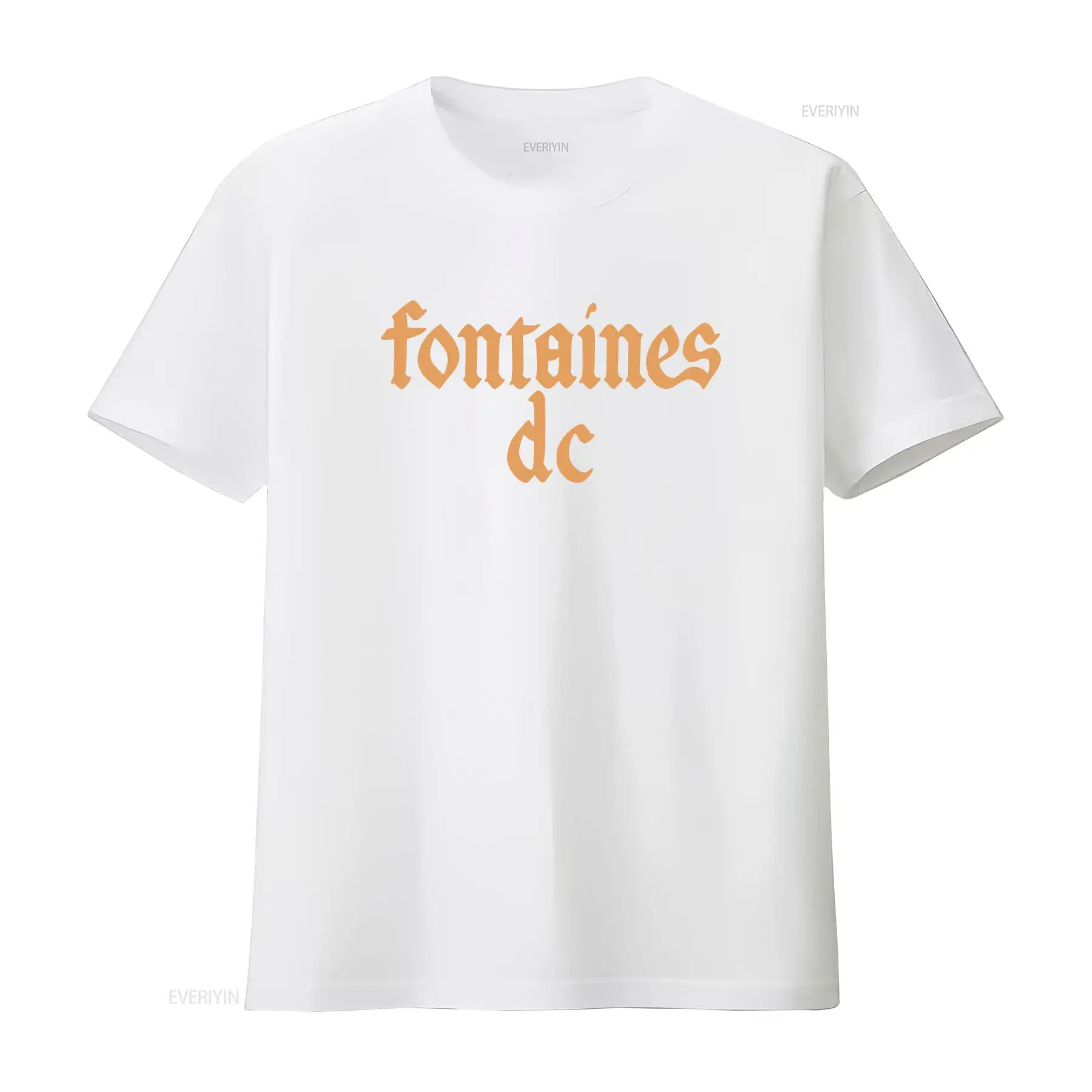 Fontaines D C 'Gothic Logo' Bl - Vintage Fashion T Shirts recension och pris