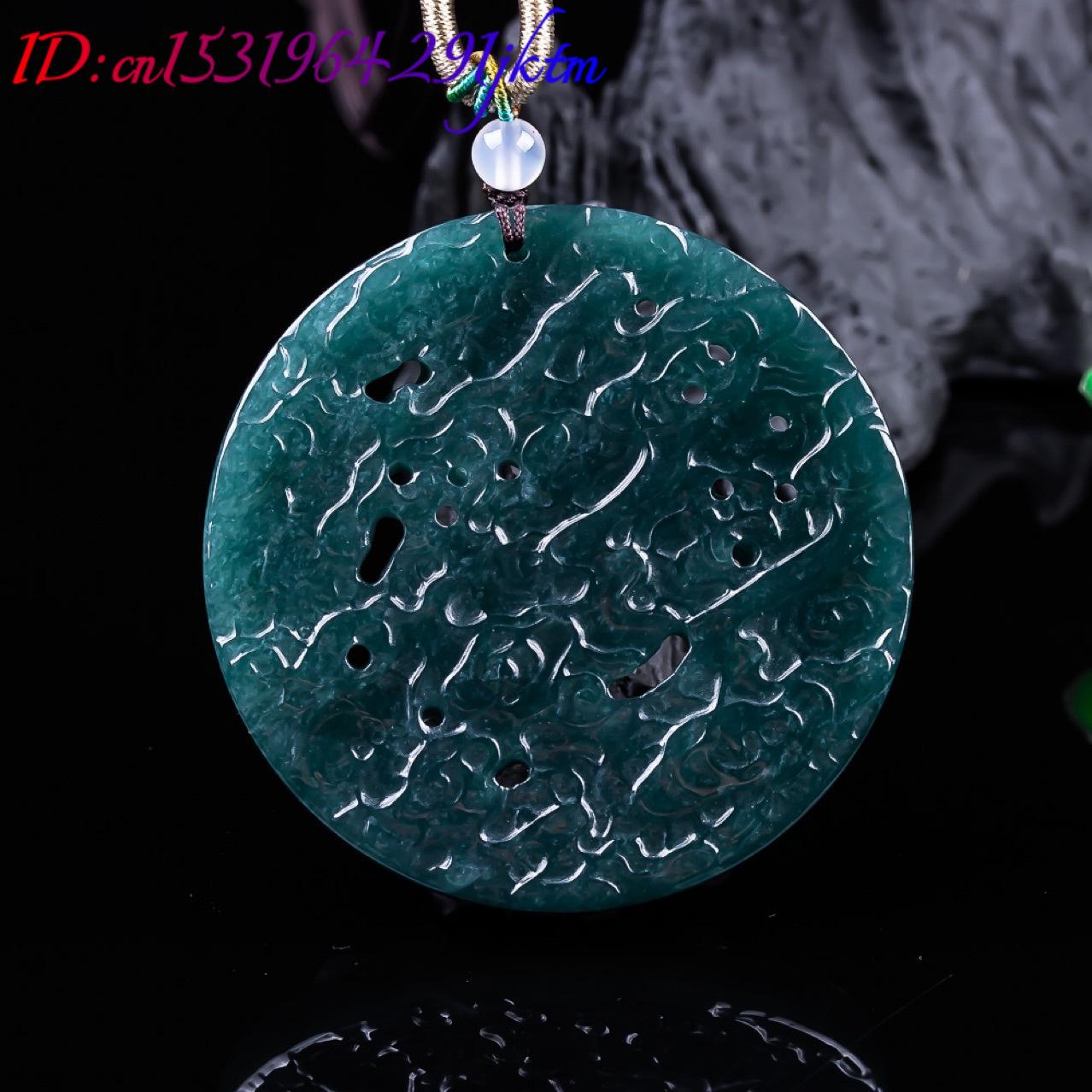 Burmese Jadeite Dragon Pendant - Vintage Fashion Luxury recension och pris