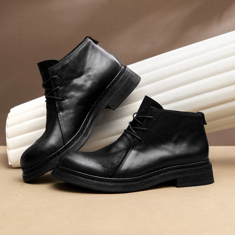 Vintage Mens Genuine Leather B - Vintage Fashion Luxury recension och pris