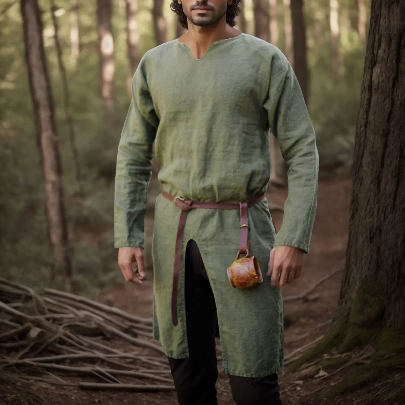 Medieval Renaissance Retro Shi - Vintage Fashion Jacket recension och pris