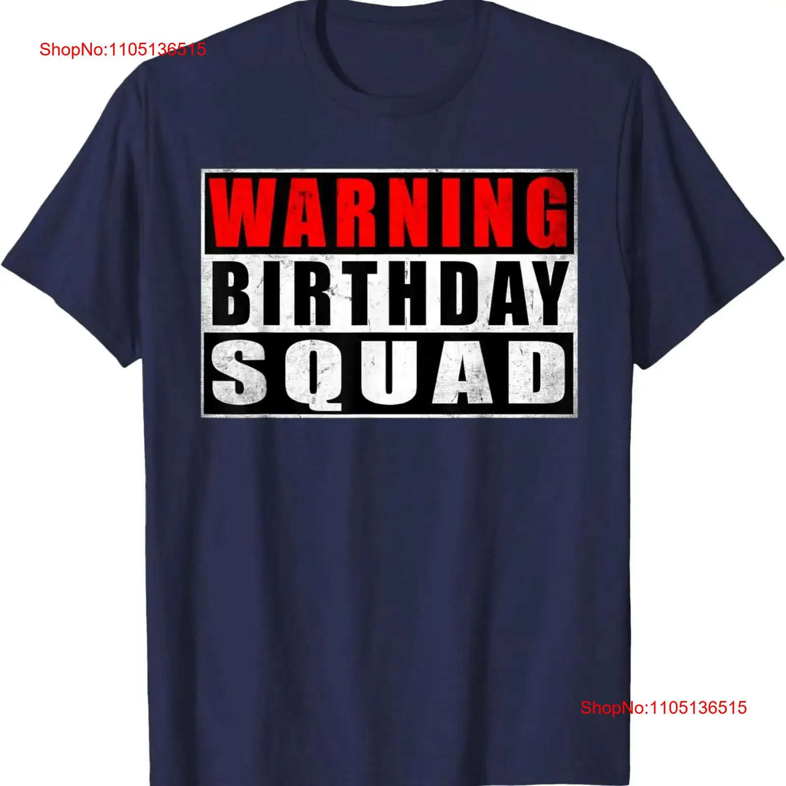 Warning Birthday Squad Funny Q - Vintage Fashion Quotes Short recension och pris