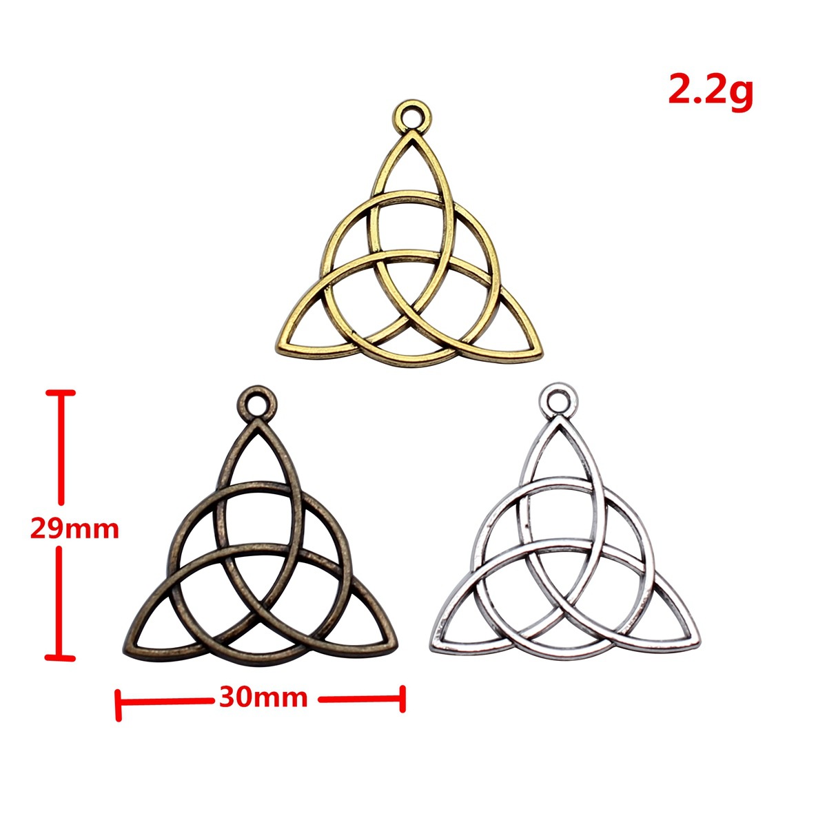 Celtic Witch Knot Charms Inter - Vintage Fashion Earrings recension och pris