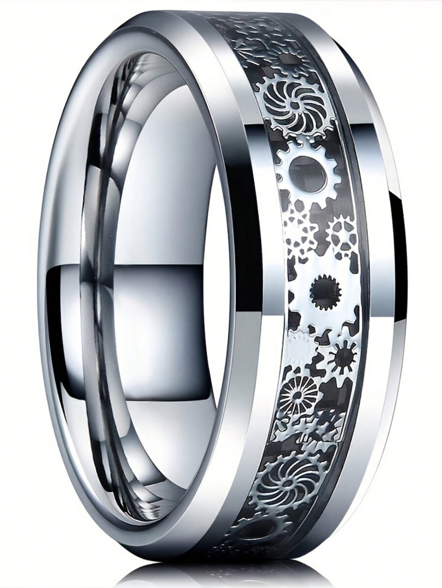 1pc Vintage Steampunk Silver C - Vintage Fashion Wheel recension och pris