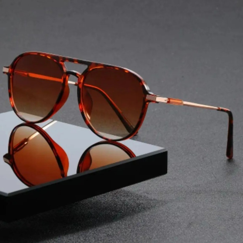 1pcs Vintage Pilot Sunglasses  - Vintage Fashion Luxury recension och pris