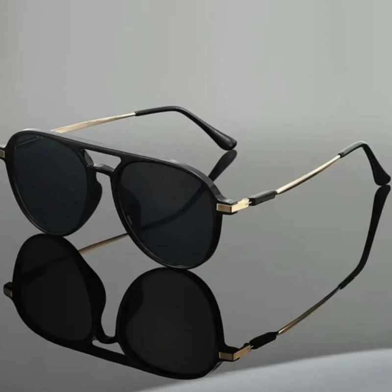 1pcs Vintage Pilot Sunglasses  - Vintage Fashion Luxury recension och pris