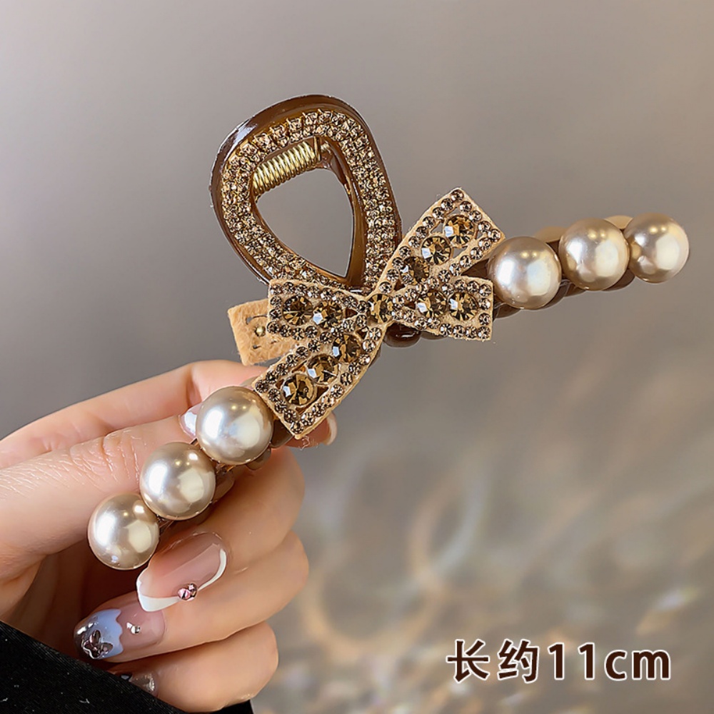 Vintage Pearl Black Hair Claws - Vintage Fashion Ornaments recension och pris