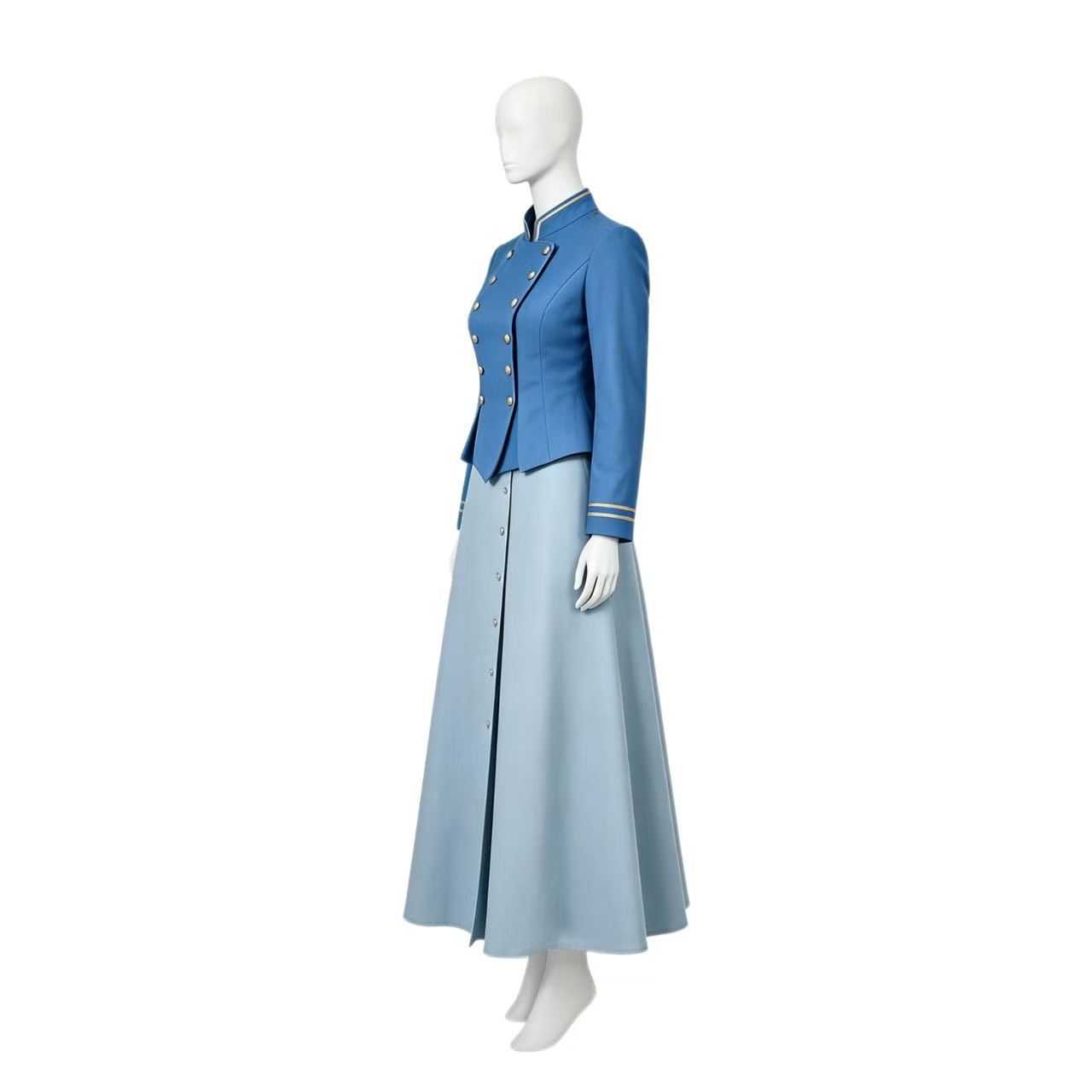 WHH Movie Enola Cosplay Costum - Vintage Fashion Jacket recension och pris
