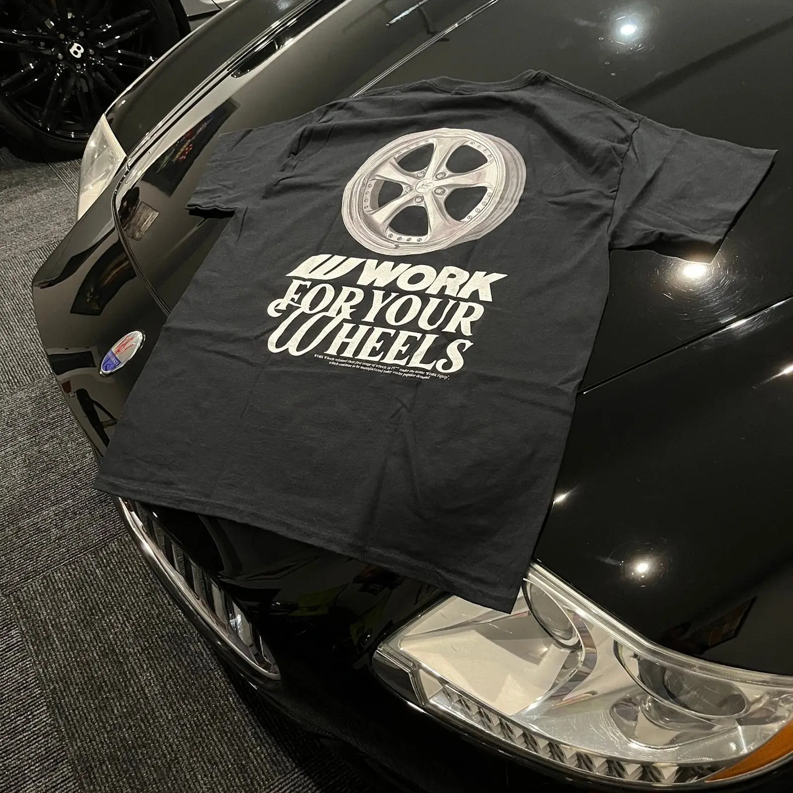 Work Wheels VSKF T Shirt JDM D - Vintage Fashion Wheel recension och pris