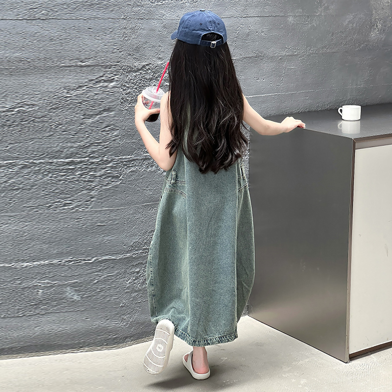 Vintage Blue Children Girls Hi - Vintage Fashion Girl recension och pris