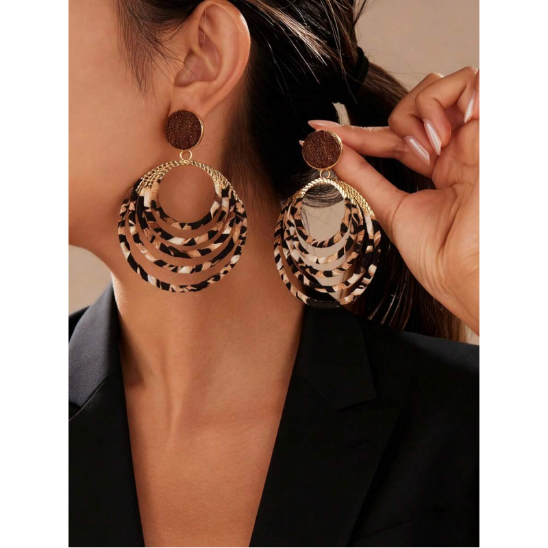 1 Pair Luxury Vintage Leopard  - Vintage Fashion Illustrations recension och pris