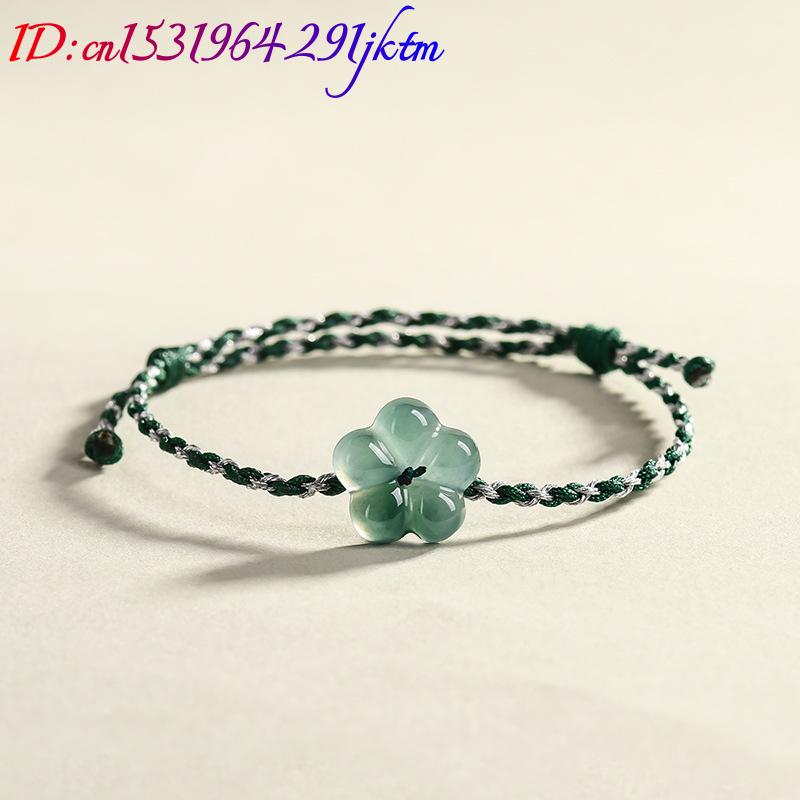 Burmese Jadeite Flower Bracele - Vintage Fashion Luxury recension och pris