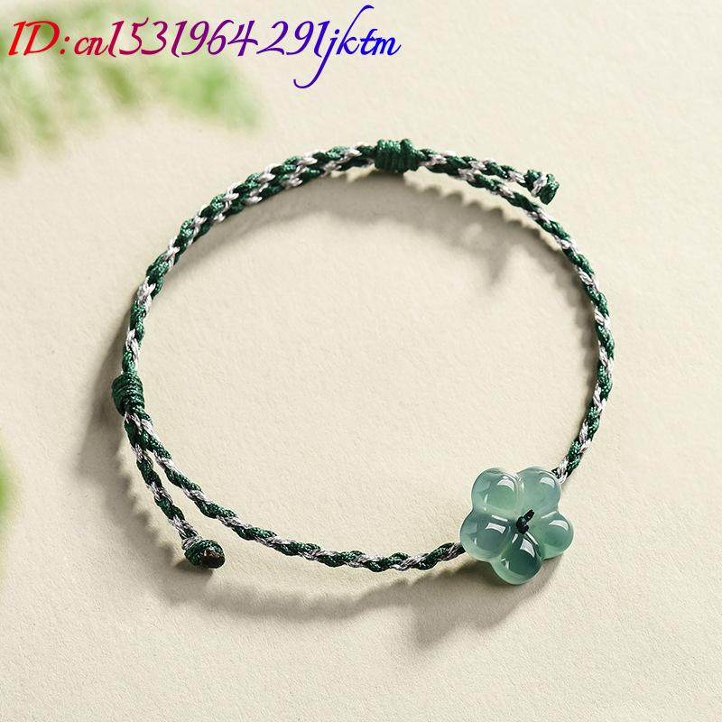 Burmese Jadeite Flower Bracele - Vintage Fashion Luxury recension och pris