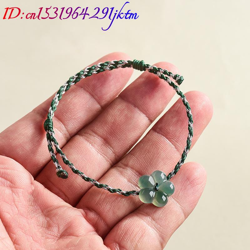 Burmese Jadeite Flower Bracele - Vintage Fashion Luxury recension och pris