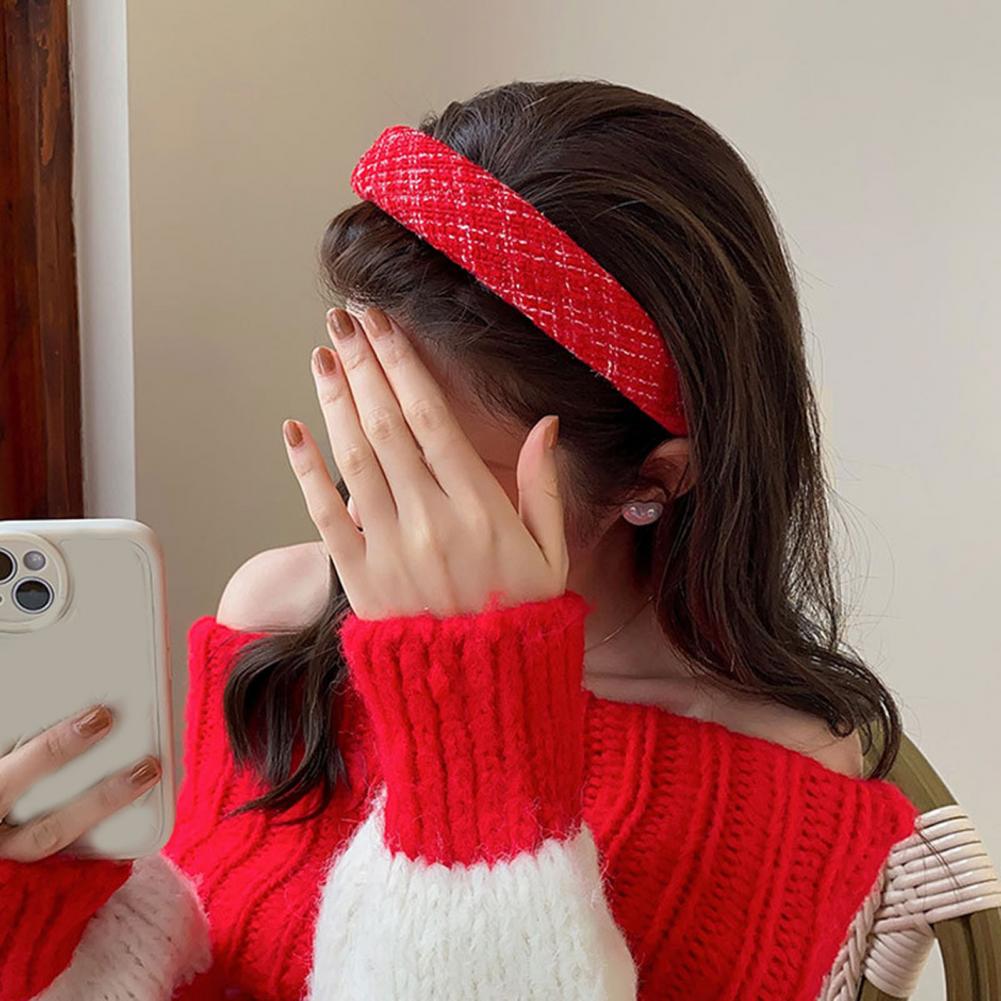 French Red Velvet Headband Wom - French Vintage Fashion recension och pris