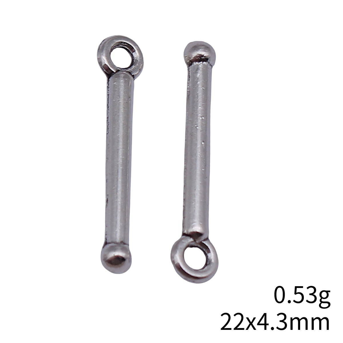 80pcs 22x4.3mm(0.87x0.17inch)  - Vintage Fashion Theme recension och pris