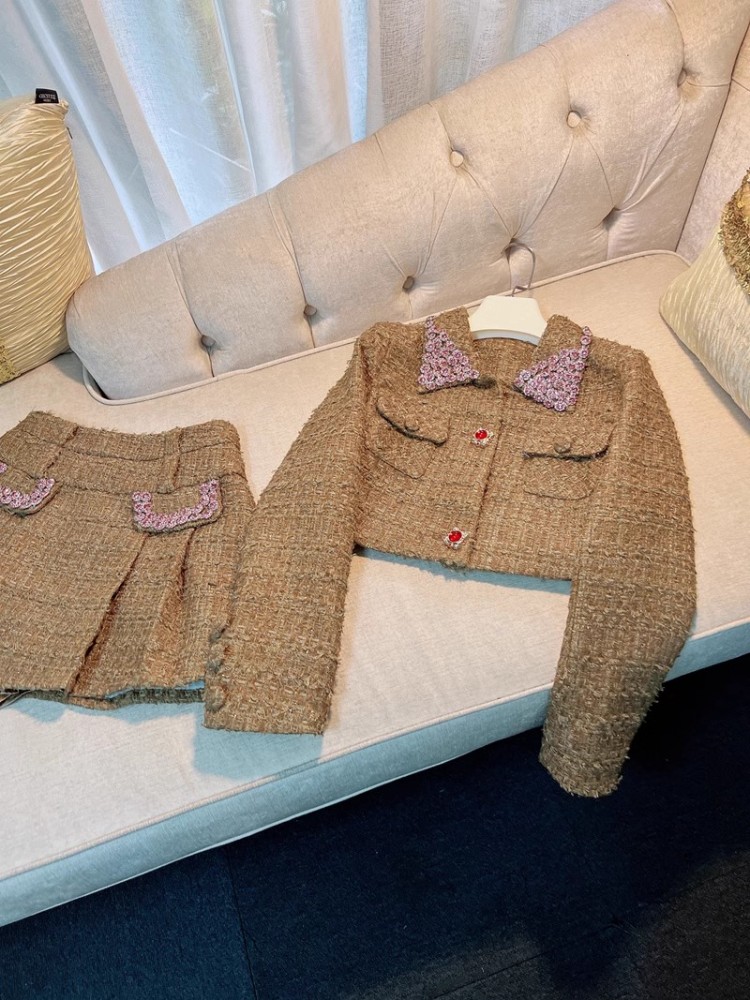 Two Piece Set Spring Autumn Wo - Vintage Fashion Jacket recension och pris