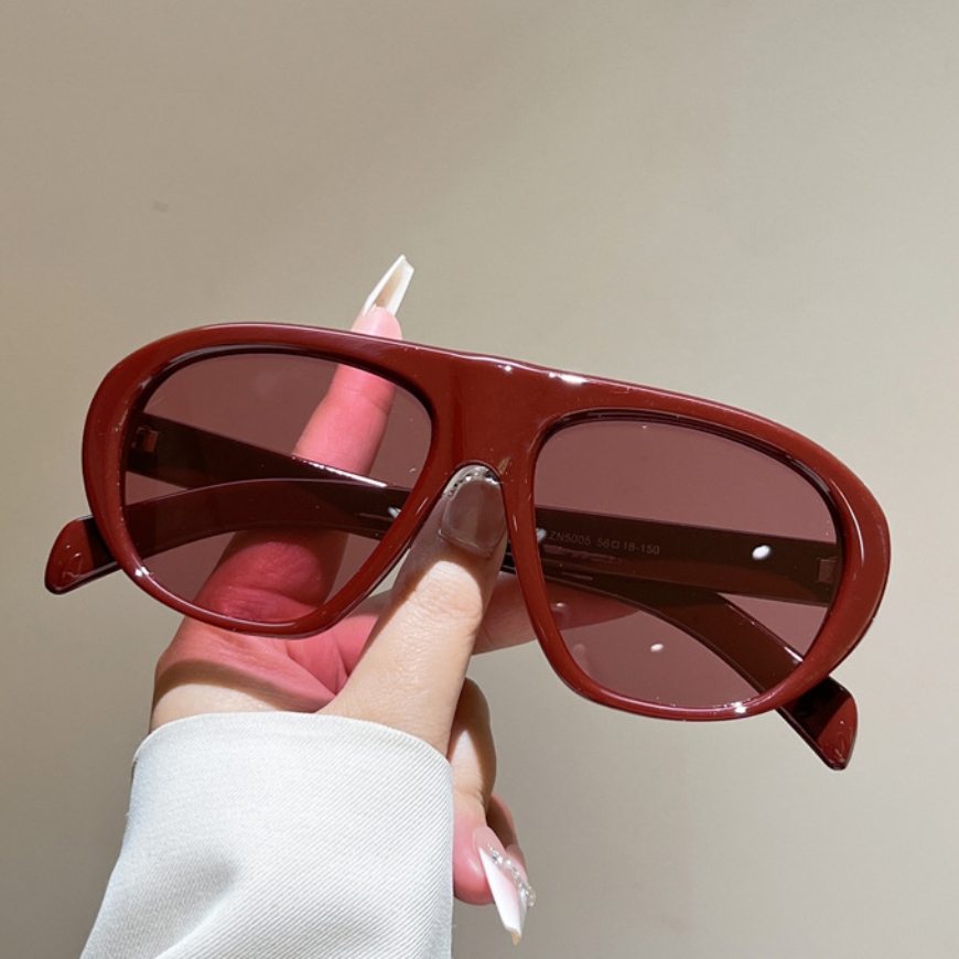 New Oversized Pilot Sunglasses - Vintage Fashion Girl recension och pris