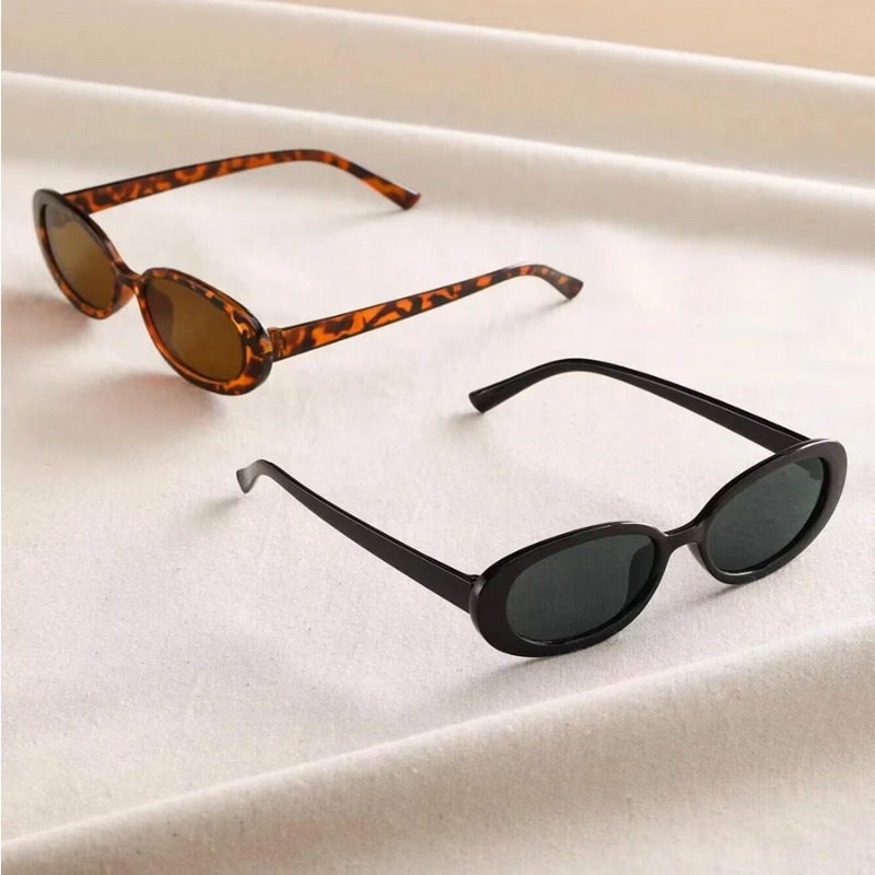 Vintage Oval Sunglasses Women  - Vintage Fashion Luxury recension och pris