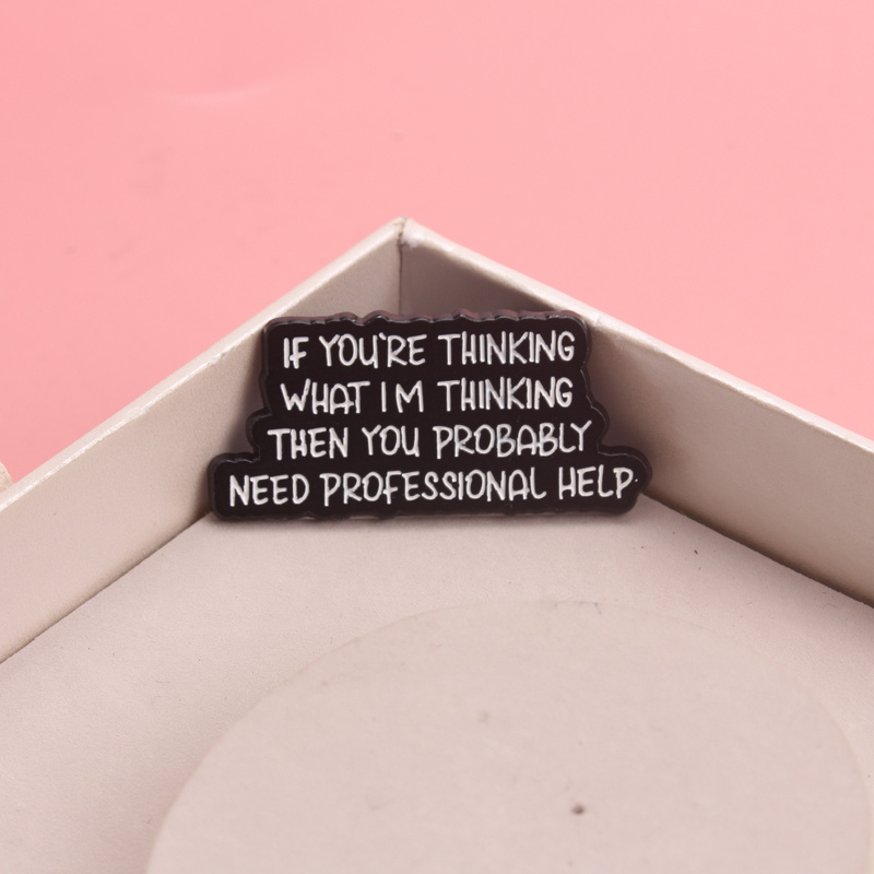 Vintage Funny Humorous Enamel  - Vintage Fashion Quotes recension och pris