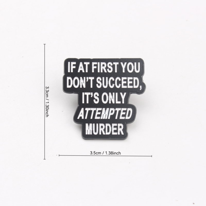 Vintage Funny Humorous Enamel  - Vintage Fashion Quotes recension och pris